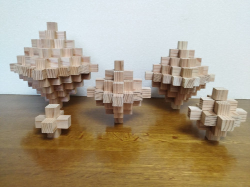 山中組木工房 : 51本組木 / 山中成夫 - Swimsuit Department Shop