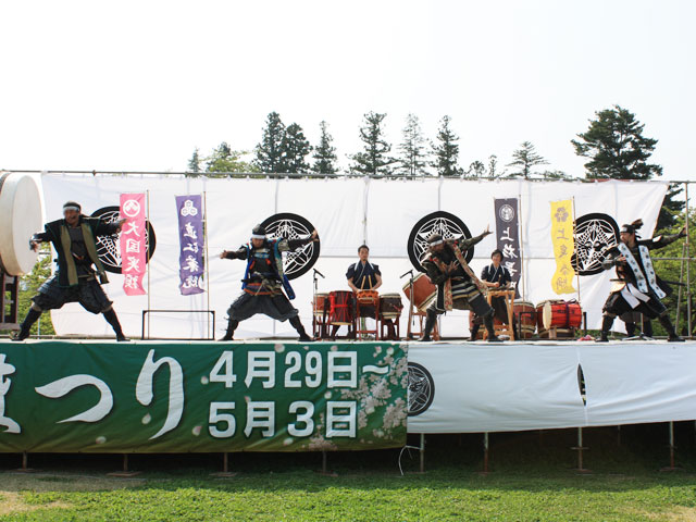 ステージ演武