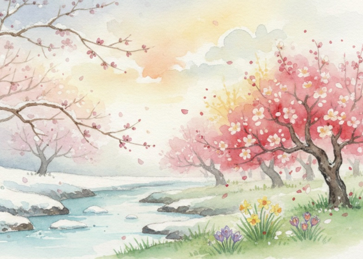 新しい始まり「立春」