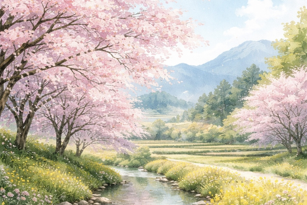 終わりと始まりの春