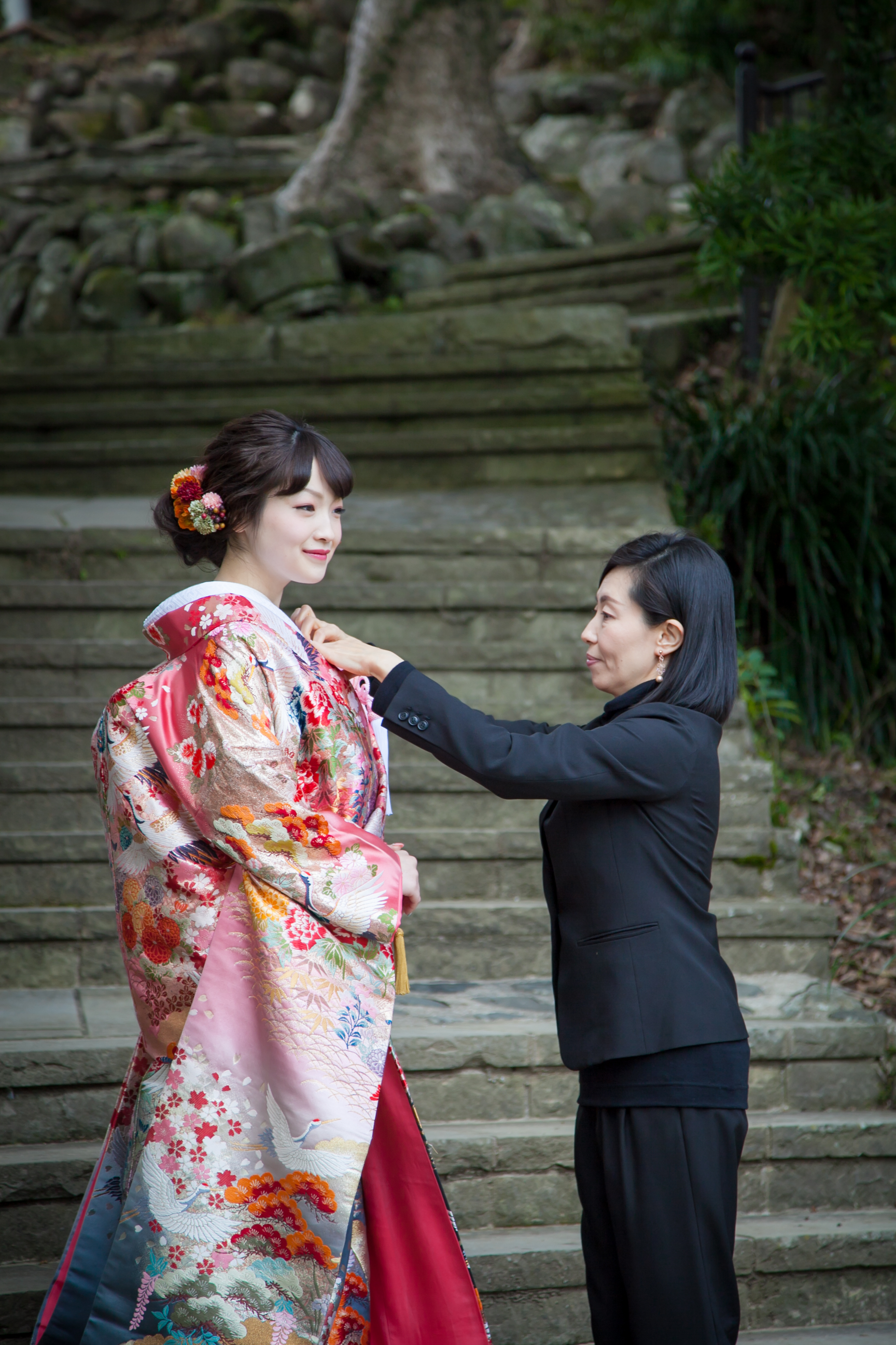 Cheriシェリの出張和装ブライダル 名古屋出張着付け 出張着付け教室 Cheriシェリ