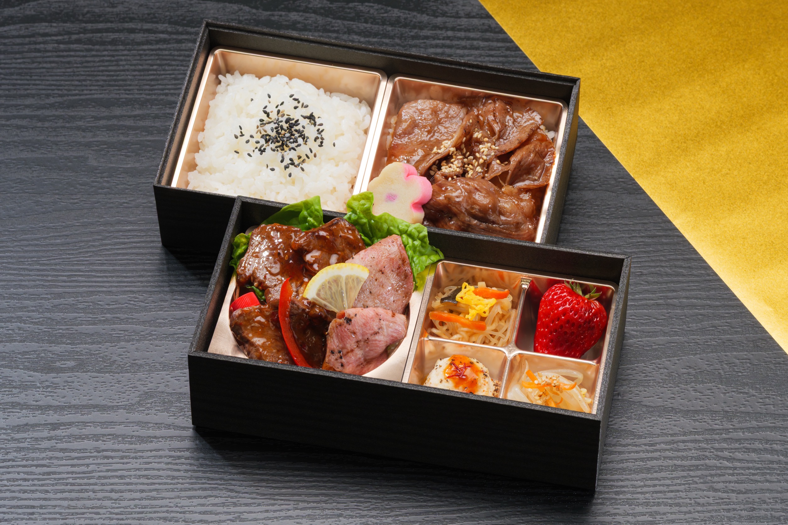 黒毛和牛極み二段御膳～焼肉～