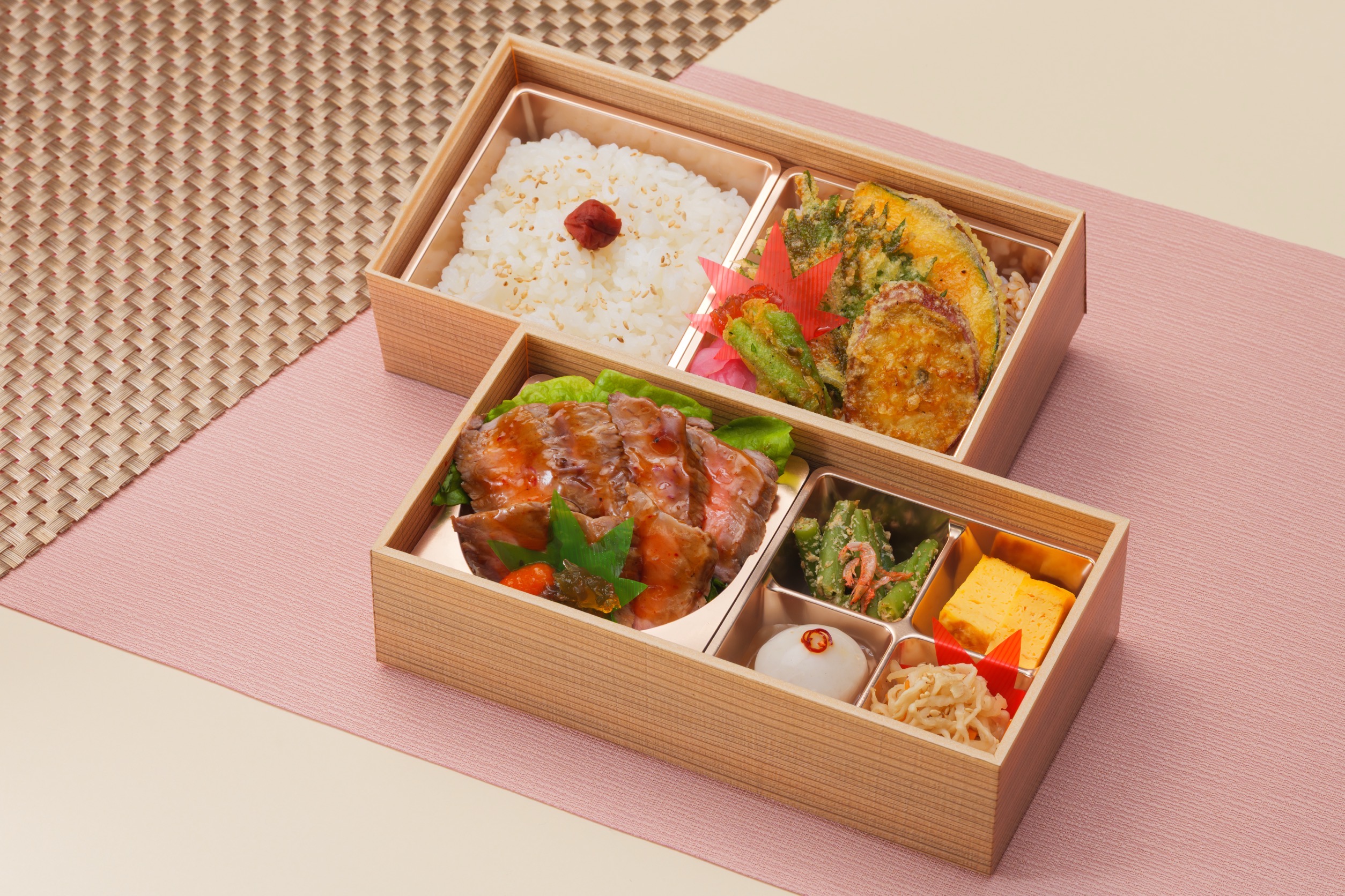 京ノ米と天ぷら重弁当