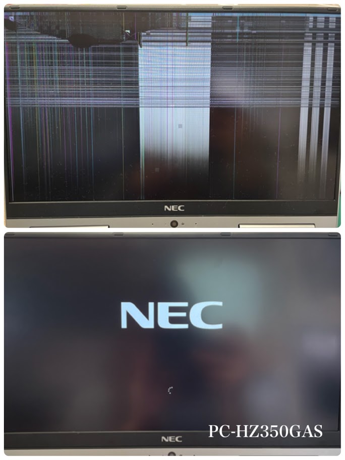 NEC PC-HZ350GAS 液晶修理