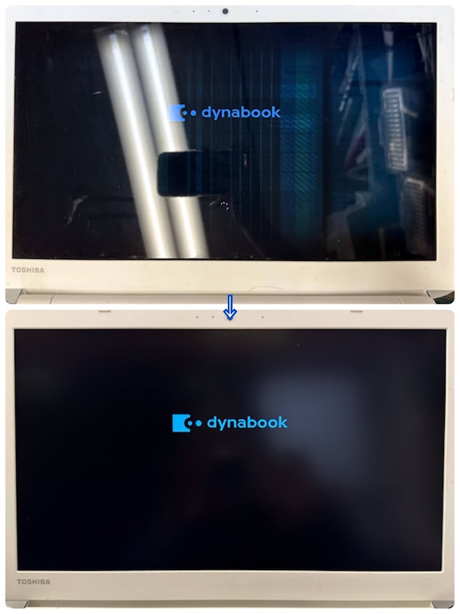 Dynabook液晶不良修理