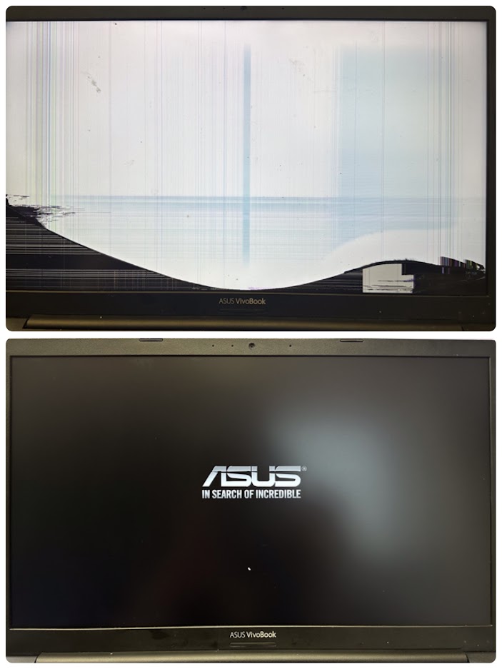 ASUS液晶不良修理
