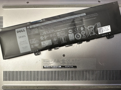 DELL バッテリー交換