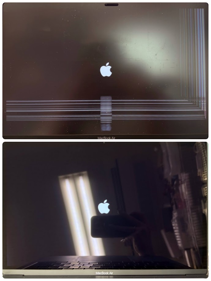 MacBookAir液晶不良修理