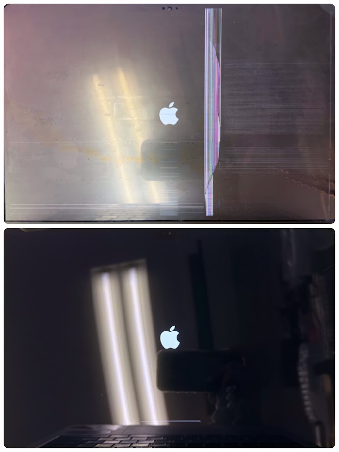 MacBookAir液晶不良修理