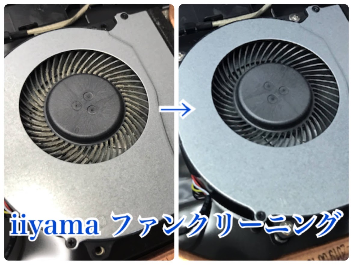 iiyamaファンクリーニング