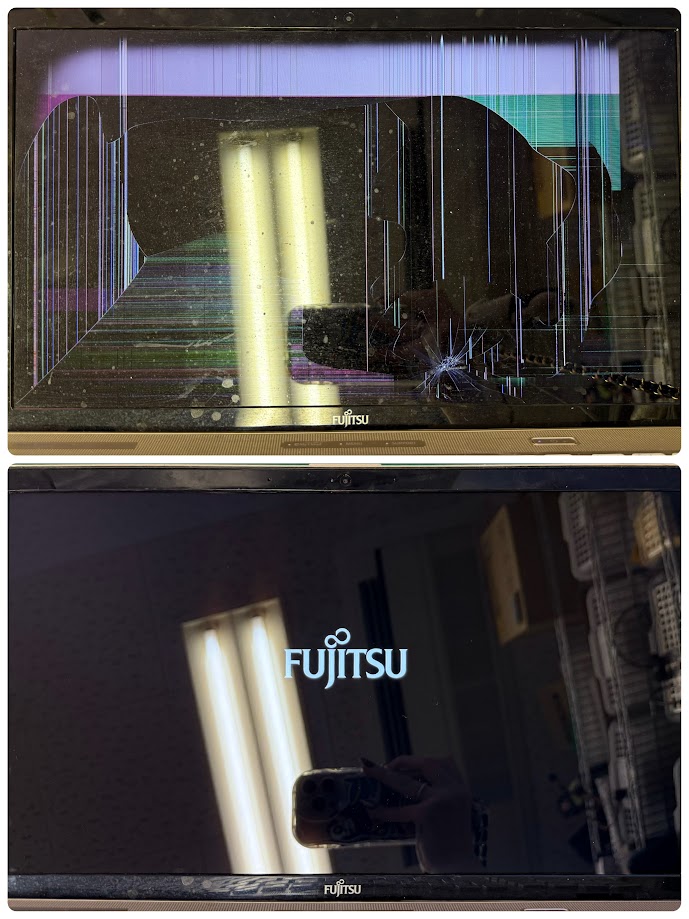 LIFEBOOK液晶不良修理