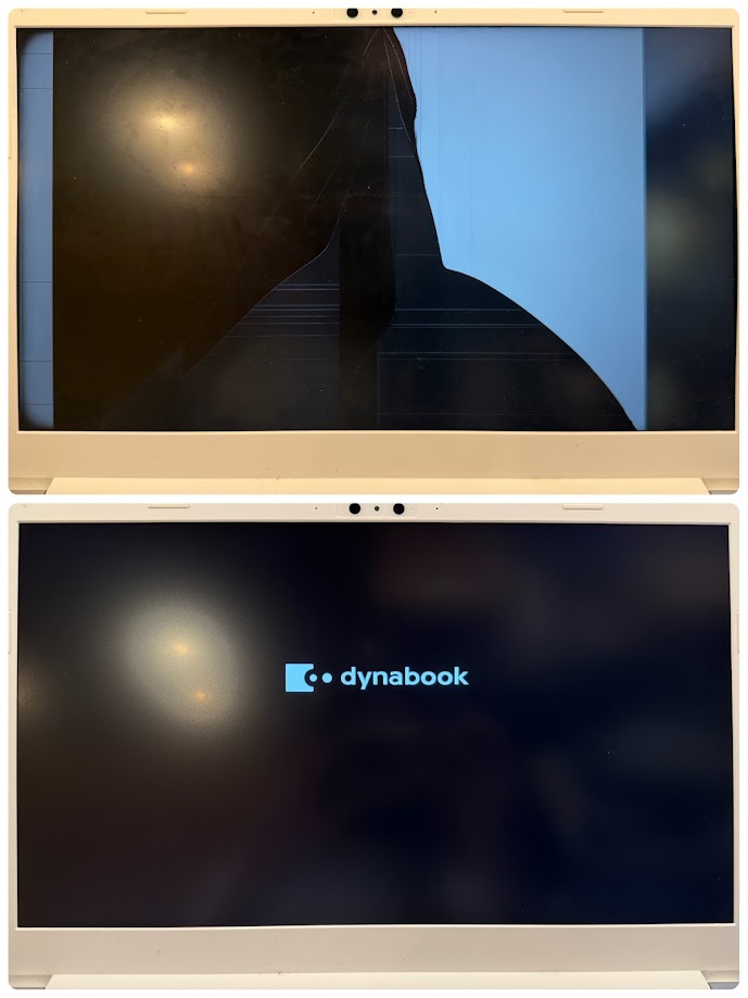 Dynabook液晶不良修理