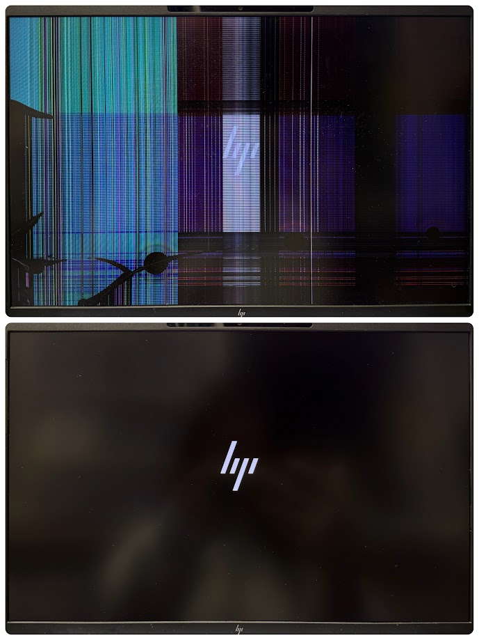 HP液晶不良修理