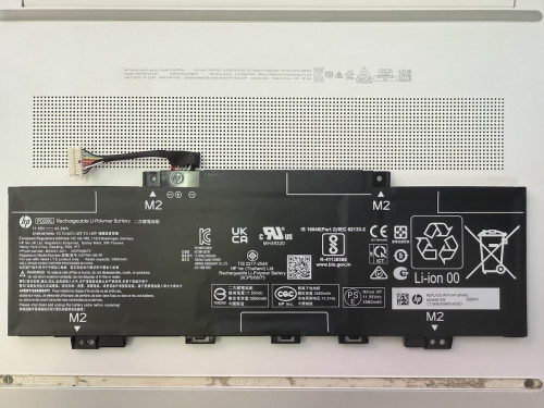 HP Pavilion Aero Laptop 13-be1019AU のバッテリー交換