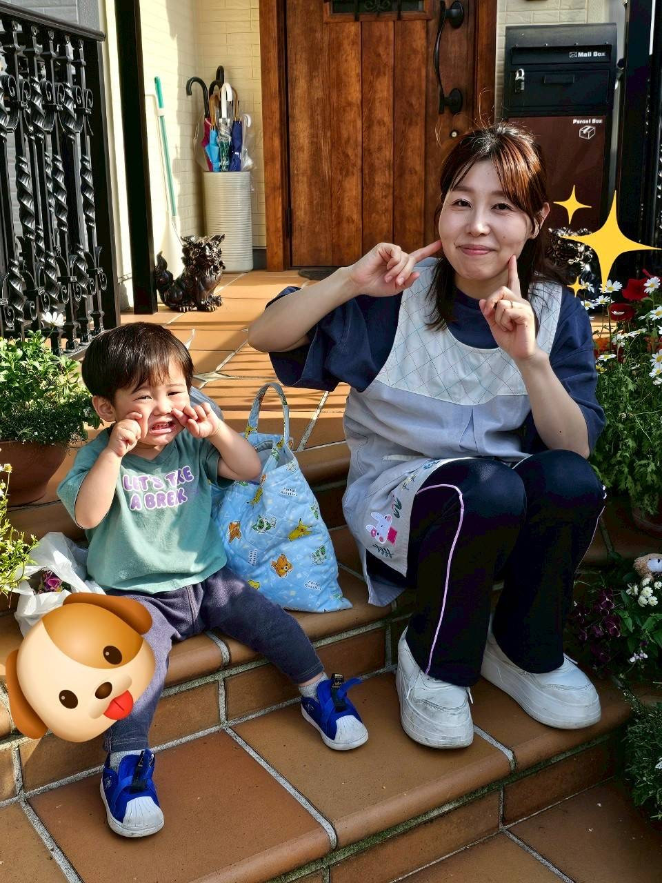 いつもみーんなニコニコ☺️家庭的な保育を大切にしています✨