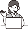 案内する女性オペレータ―.png