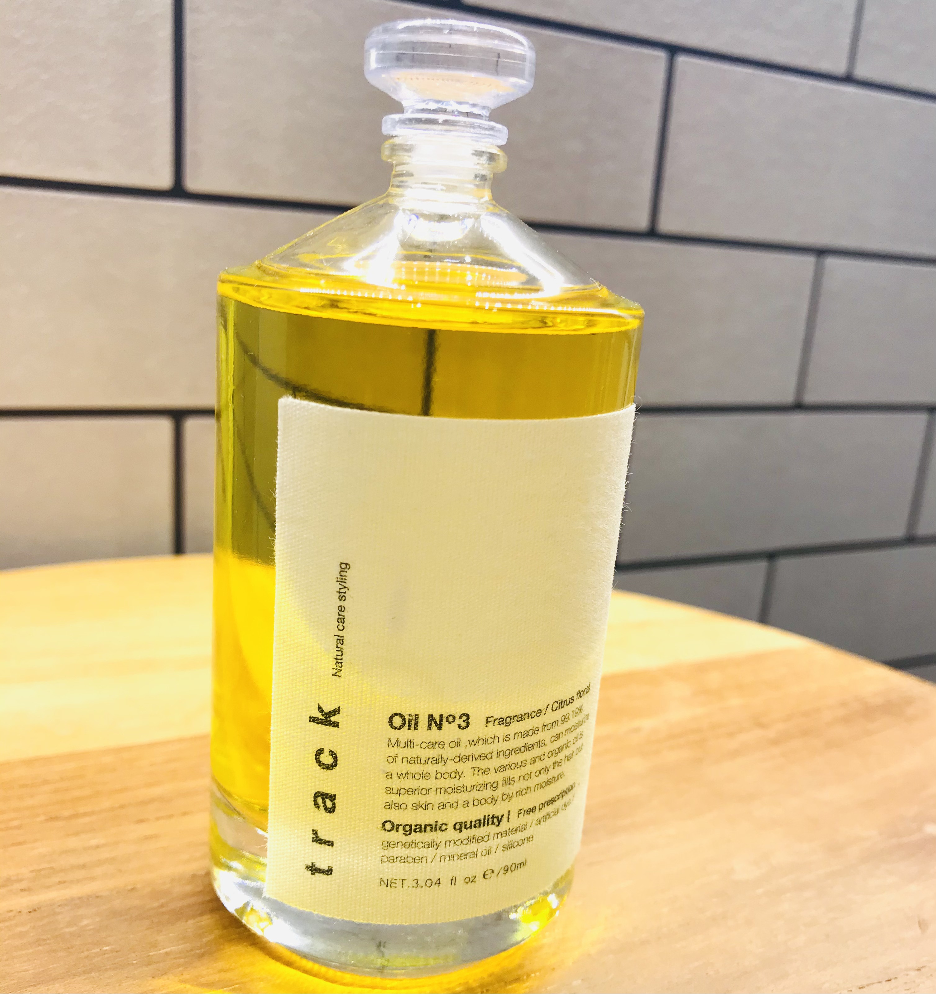 トラックオイル ナンバースリー 90ml track oil No.3 未開封