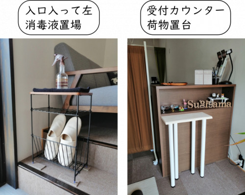2つの置台