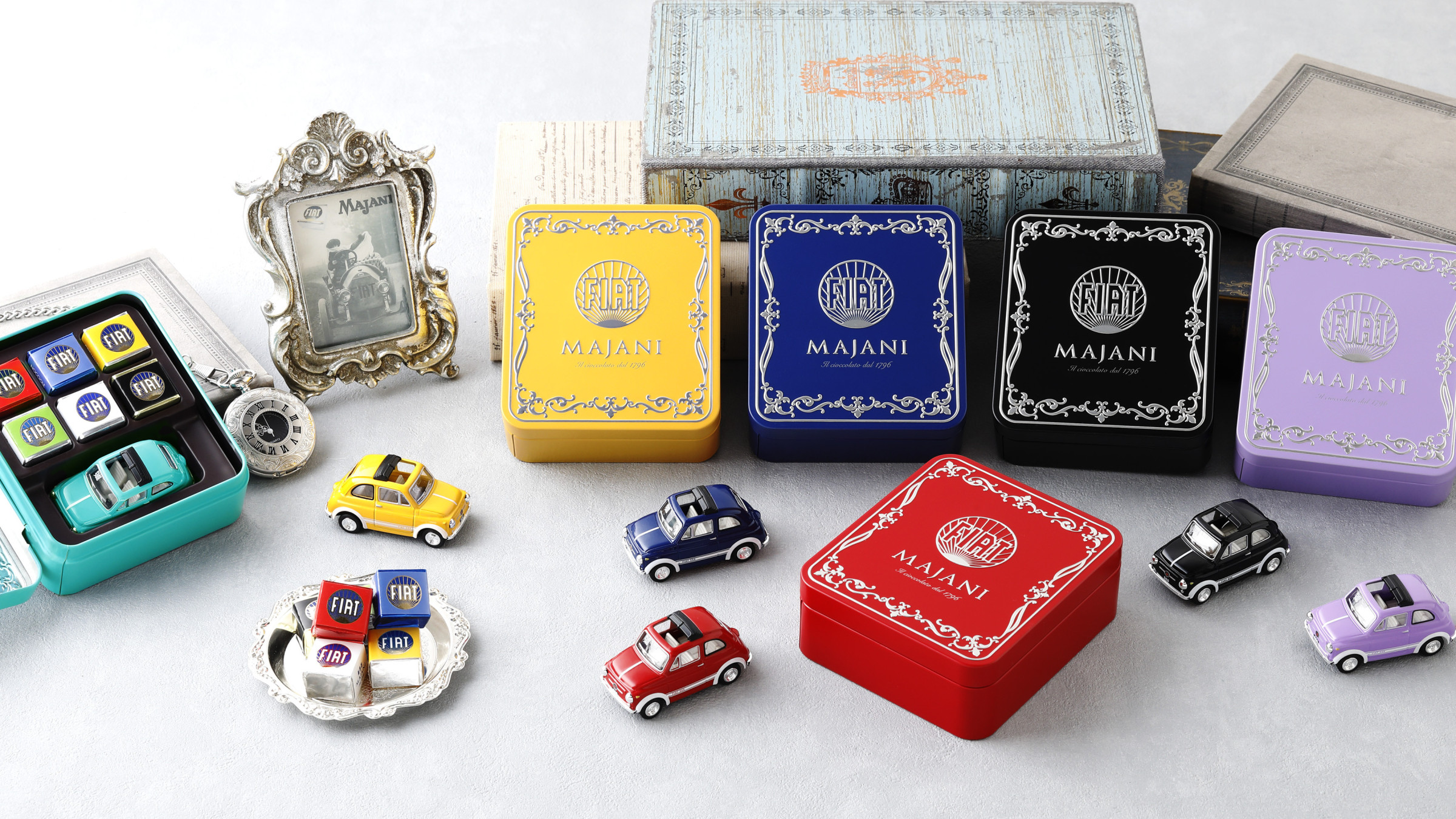 2026年MajaniチョコレートFiatミニカーセット