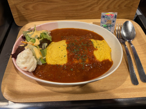 オムライス（ミート・カレー・シチュー味あり）