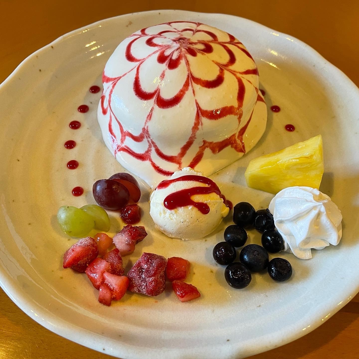 上田市cafe雪屋Concoの超人気メニュー『とろとろパンケーキ・スフレパンケーキ提供は7月頭迄）