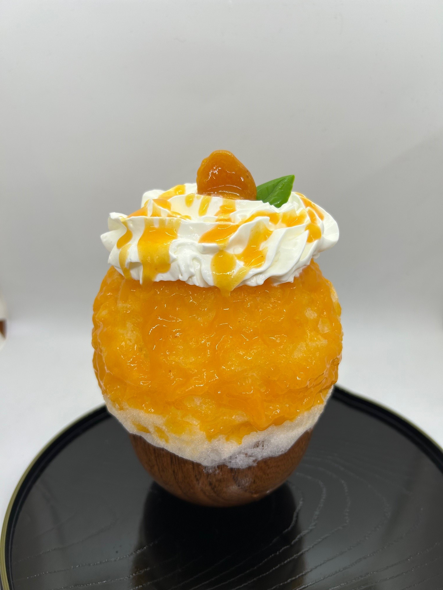 杏「あんず」かき氷の提供が25日から始まります！