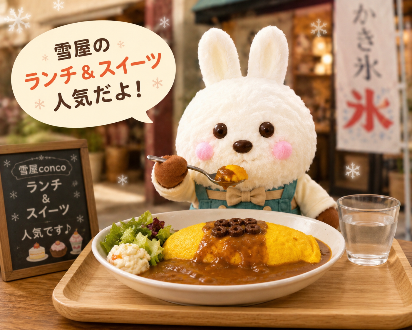 上田市でランチ＆スイーツ　なら上田駅近の古民家カフェ　甘味処雪屋Concoへ