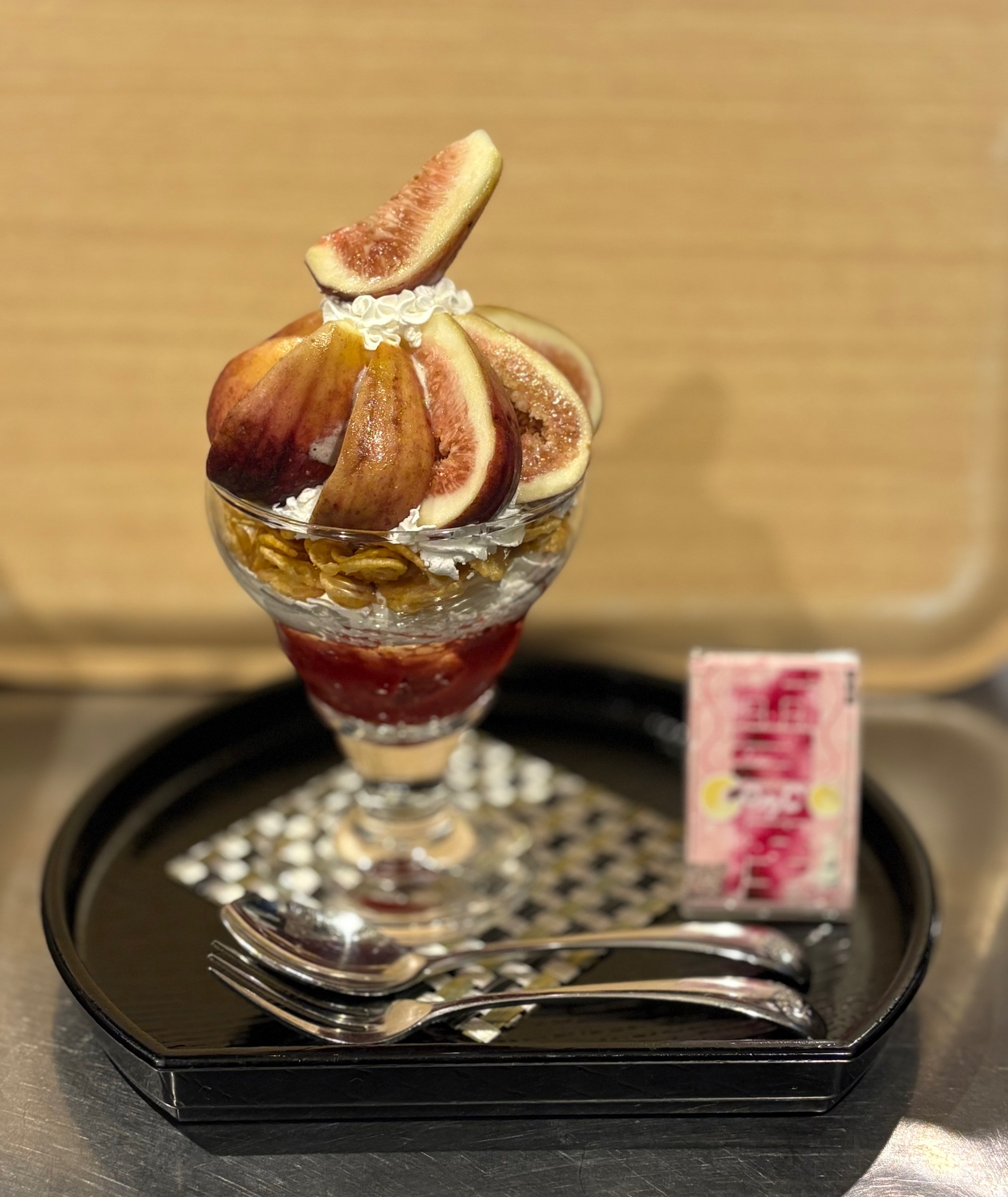 いちじくあんみつ・いちじくパフェ　リクエストにお応えし再登場