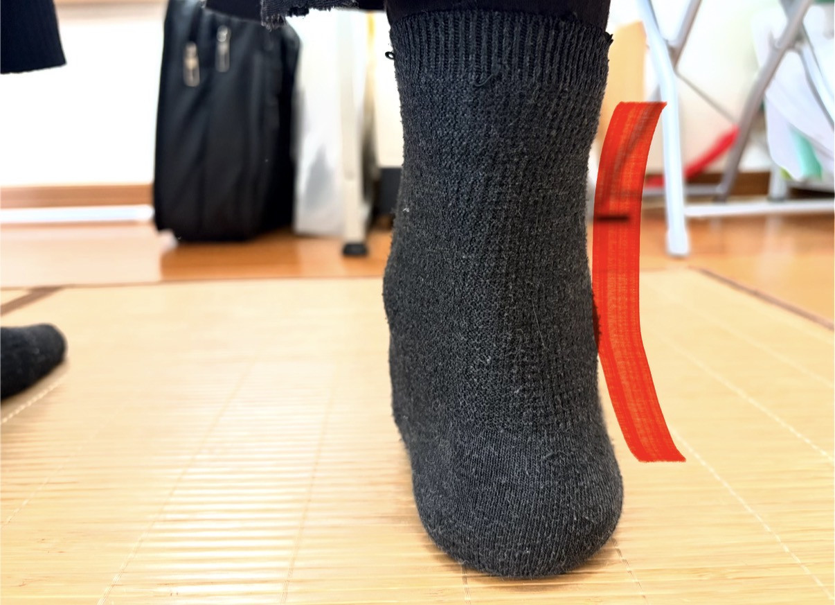 フットサポート（before）