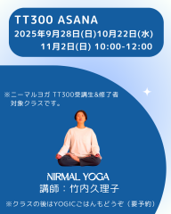 ニーマルヨガ TT300 asana