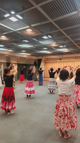 5月のフラダンスレッスンで素敵なALOHAの時間を