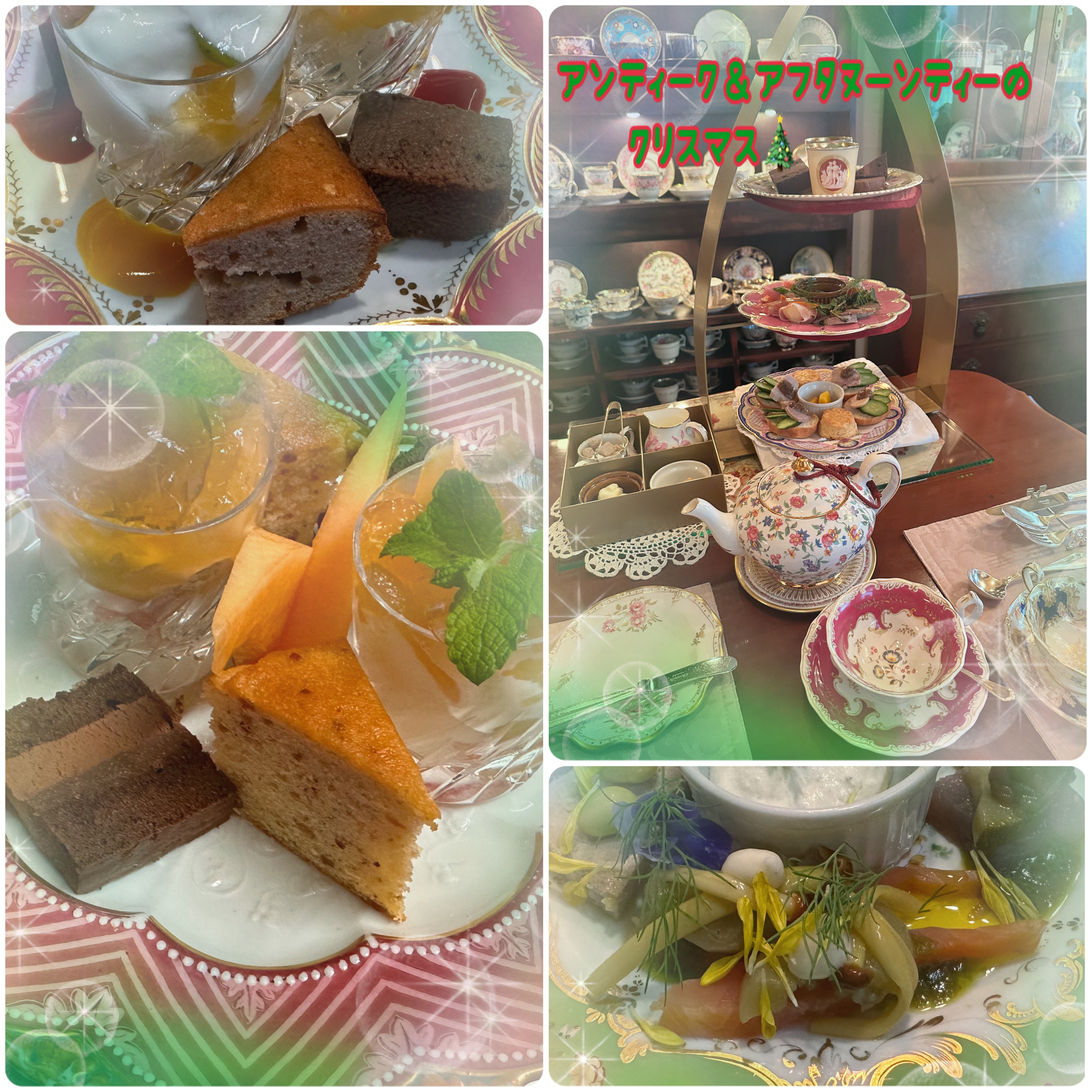 プチクールダルジャンのクリスマスディナー