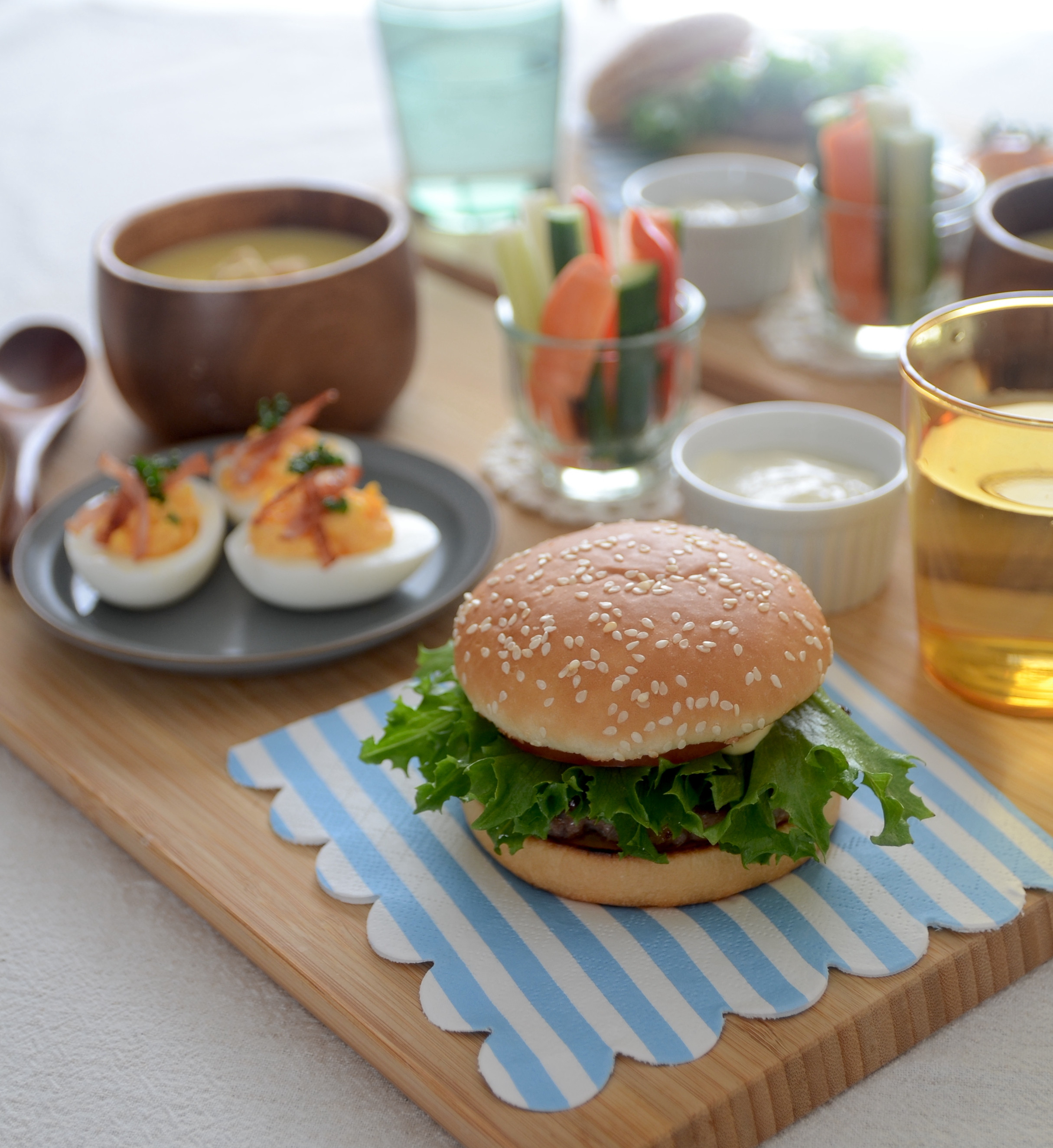 ハンバーガーレッスン　残り4名さま