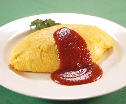 喫茶店のオムライス