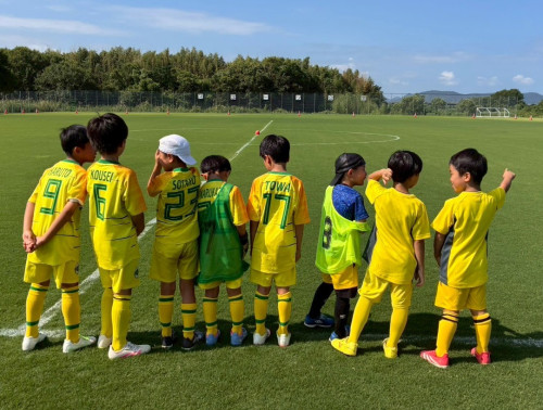 U-8 ASAHI 準優勝　試合前　2025.7.12.jpg