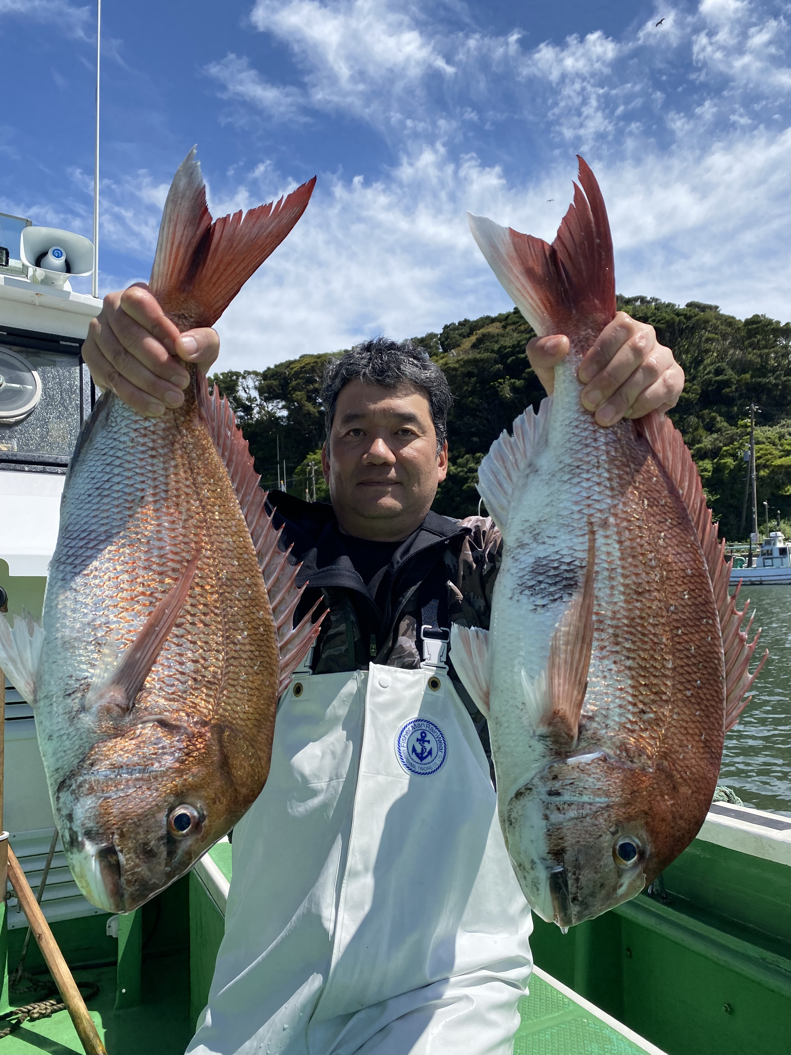 コマセ真鯛 トップ4枚‼️最大3.1kg