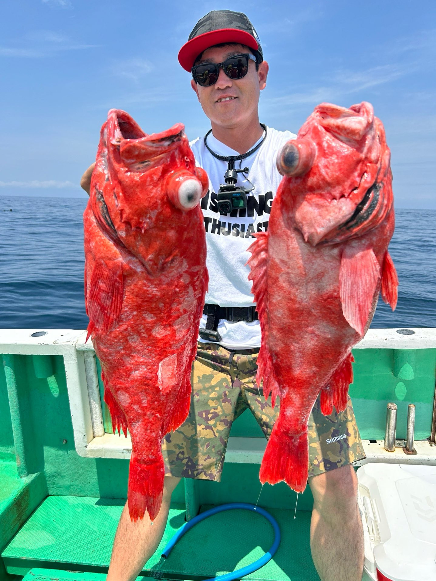 ベニアコウ 良型2匹浮上㊗️