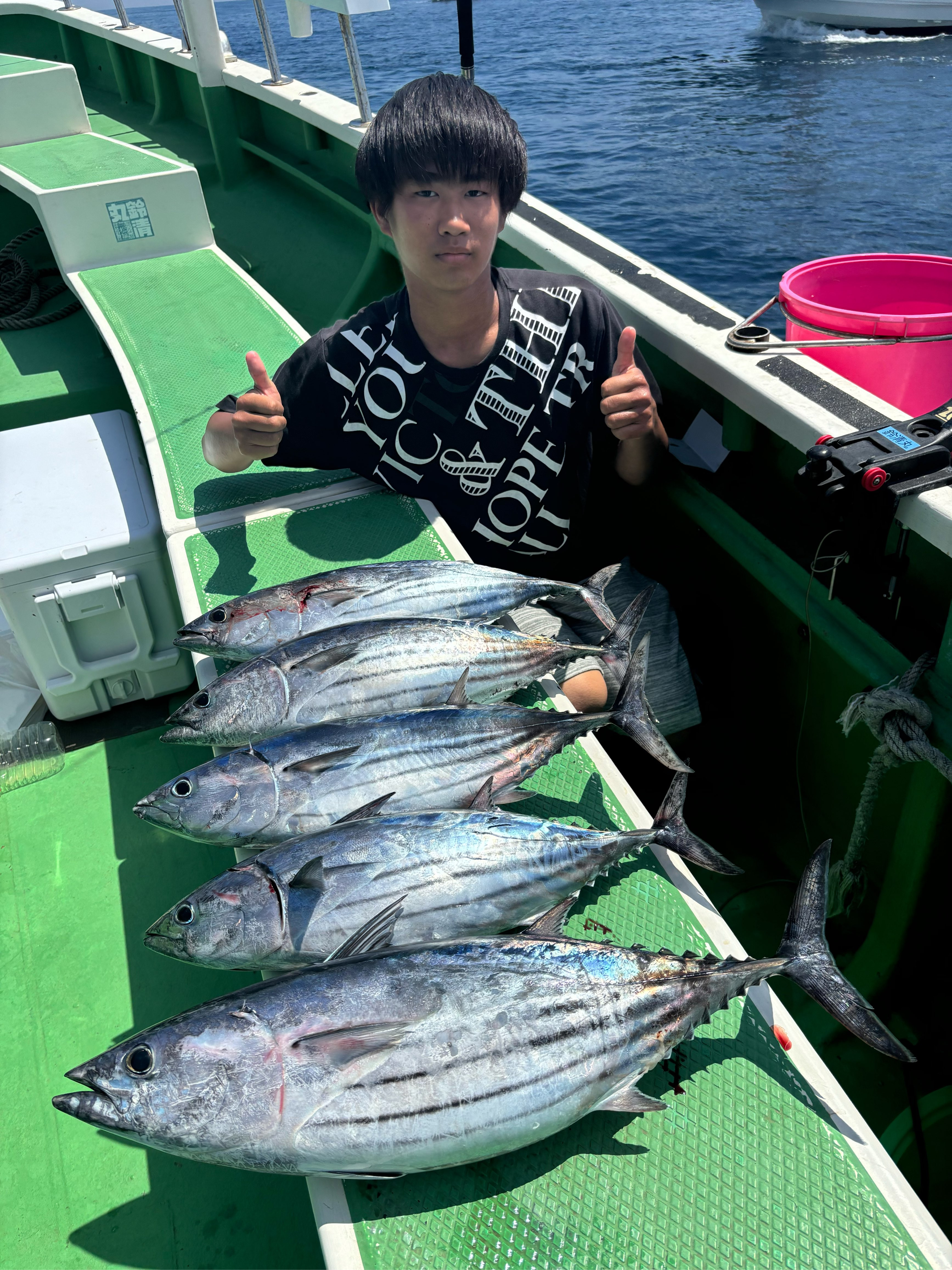 カツオ トップ5本