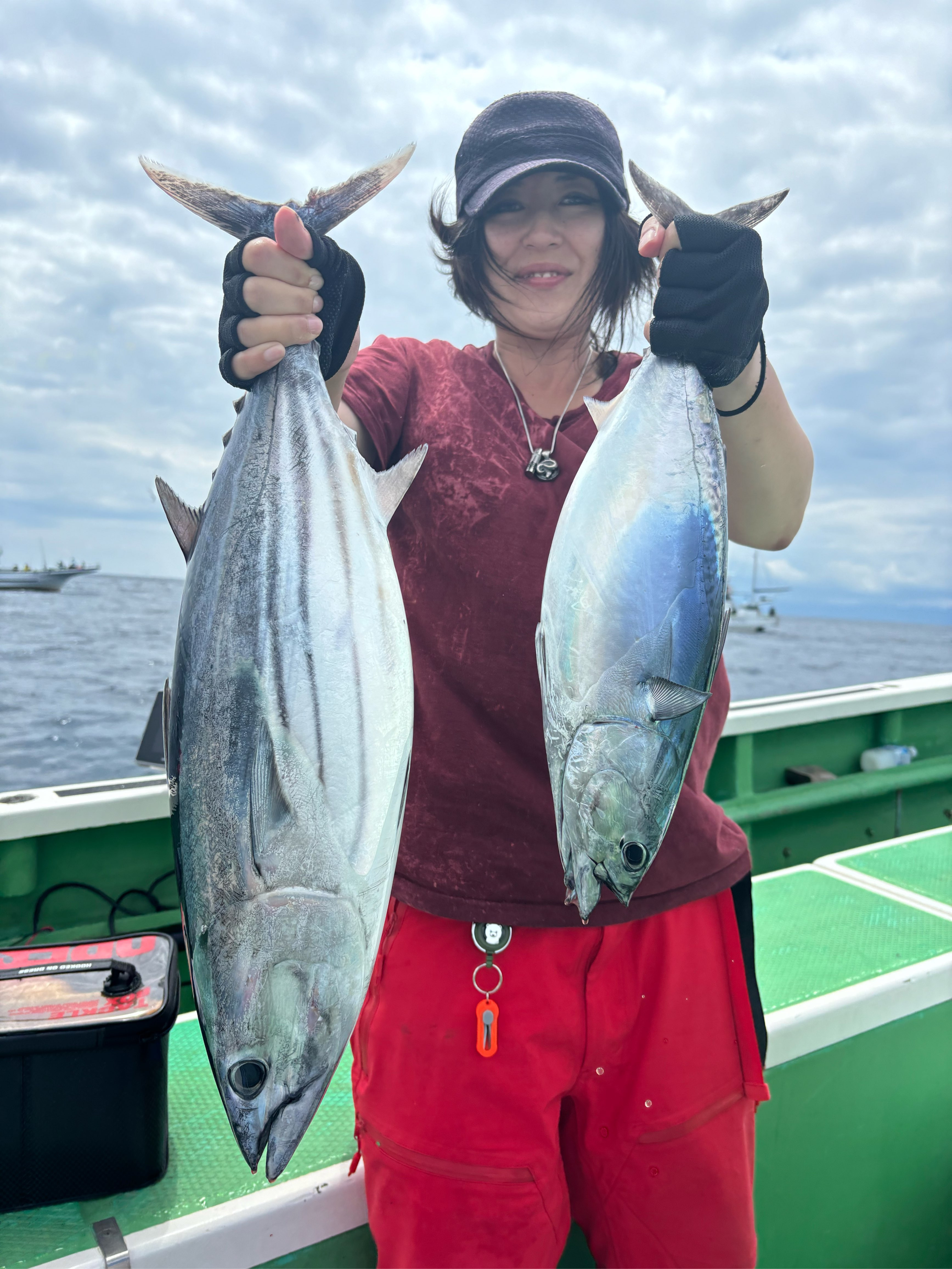 カツオ お土産十分‼️