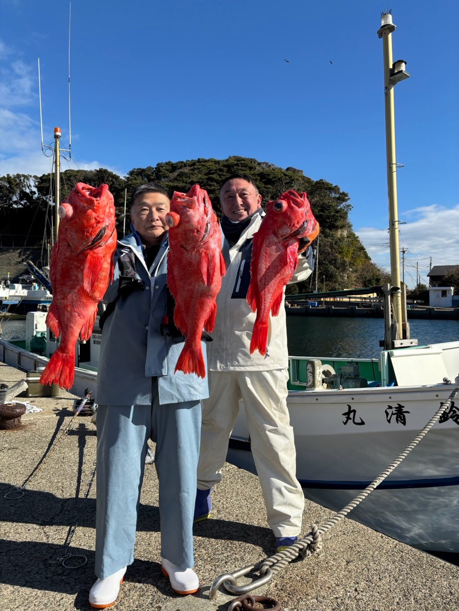 ベニアコウ 3匹浮上㊗️