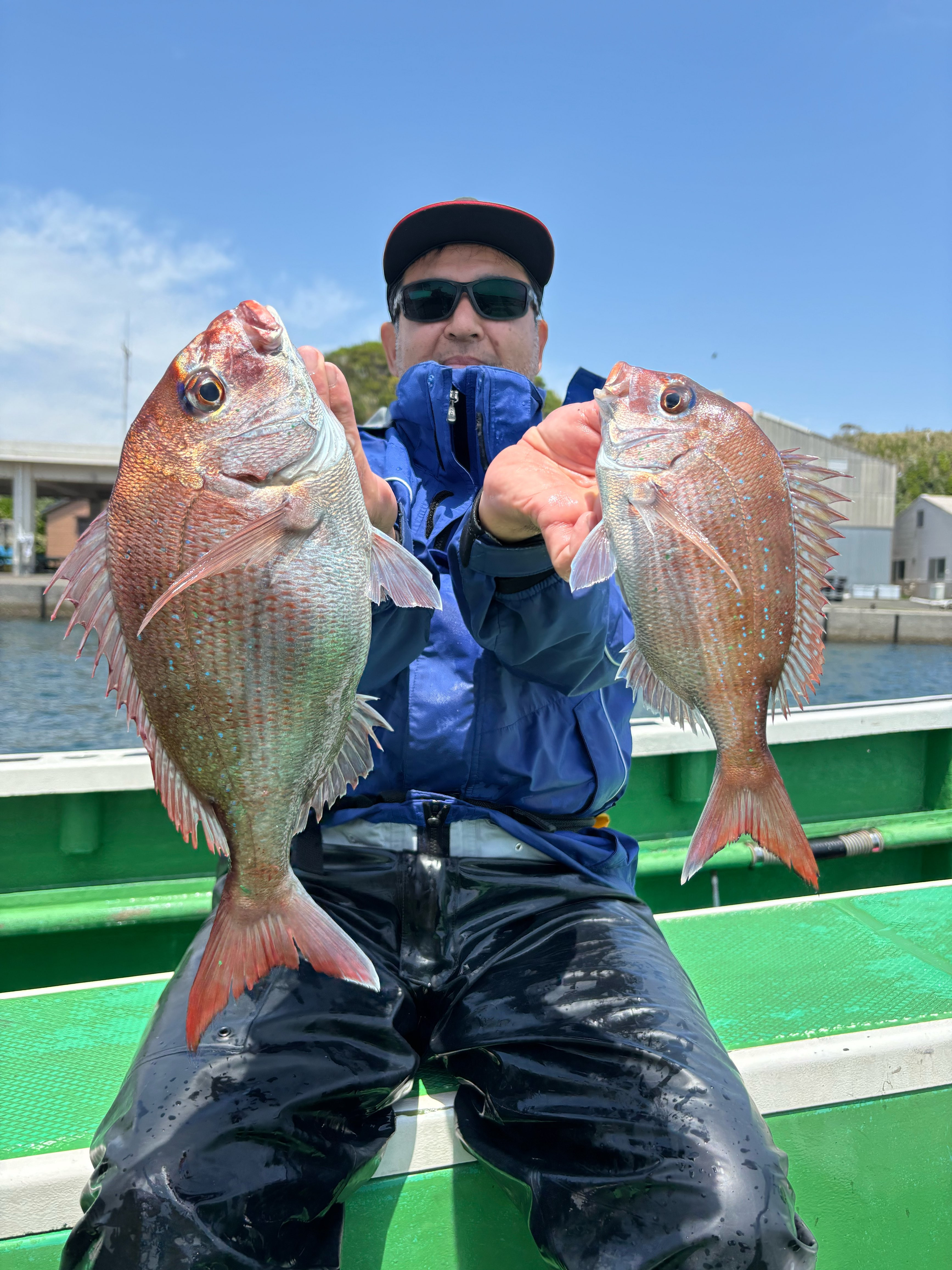 真鯛 トップ2匹が2名‼️