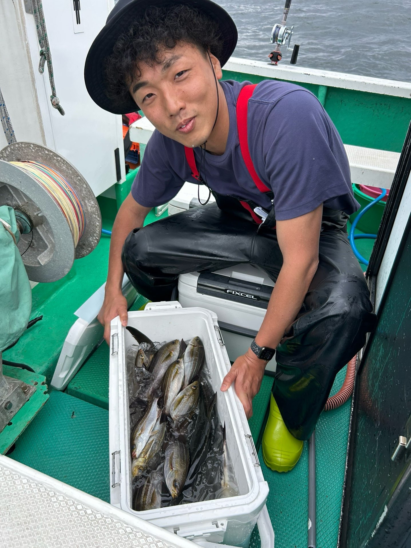 イサキ トップ43匹‼️カンパチ4kg
