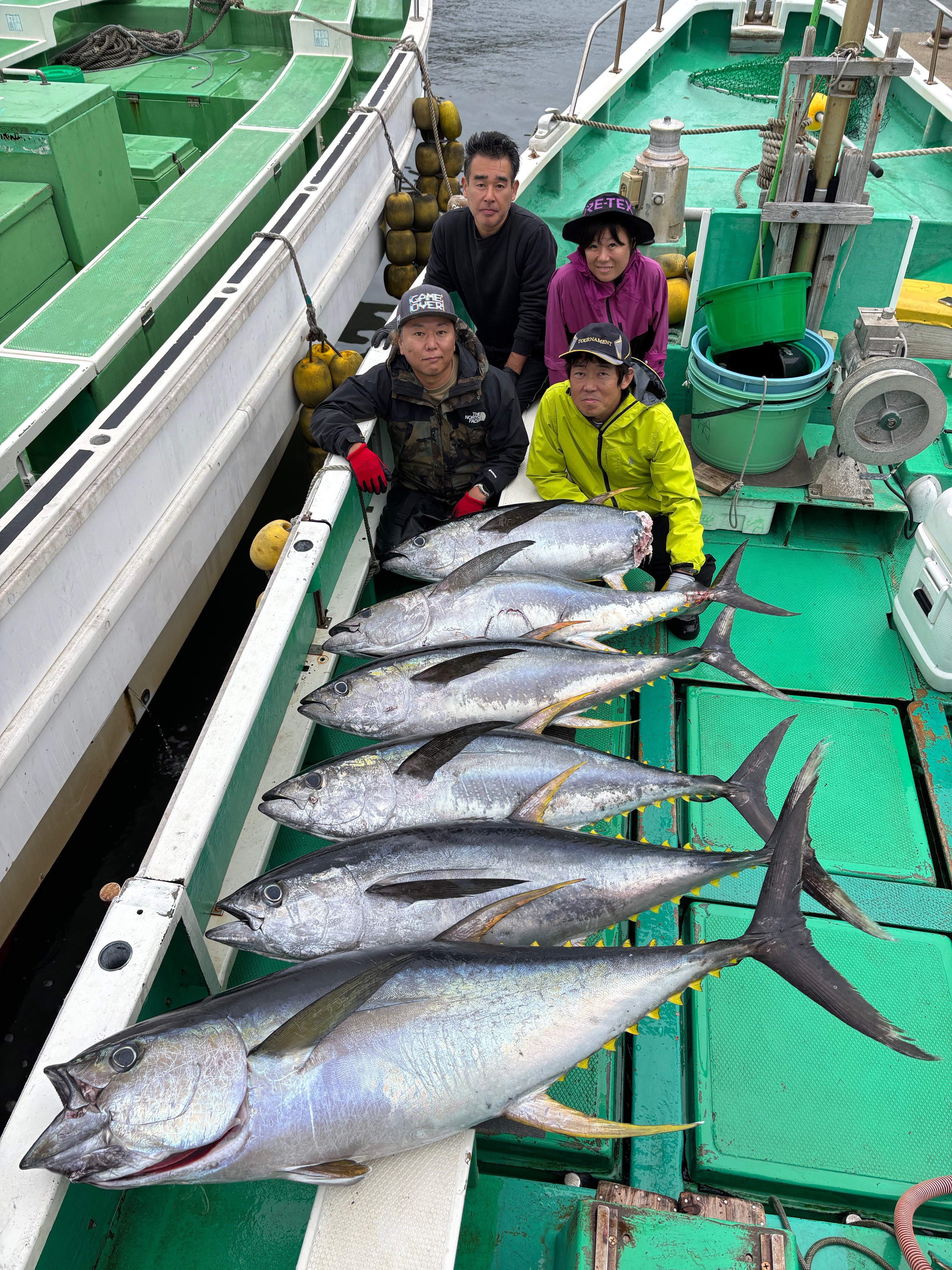 キハダ 計ほぼ6本‼️最大50kg