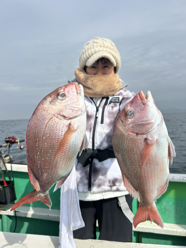 真鯛 トップ2匹‼️