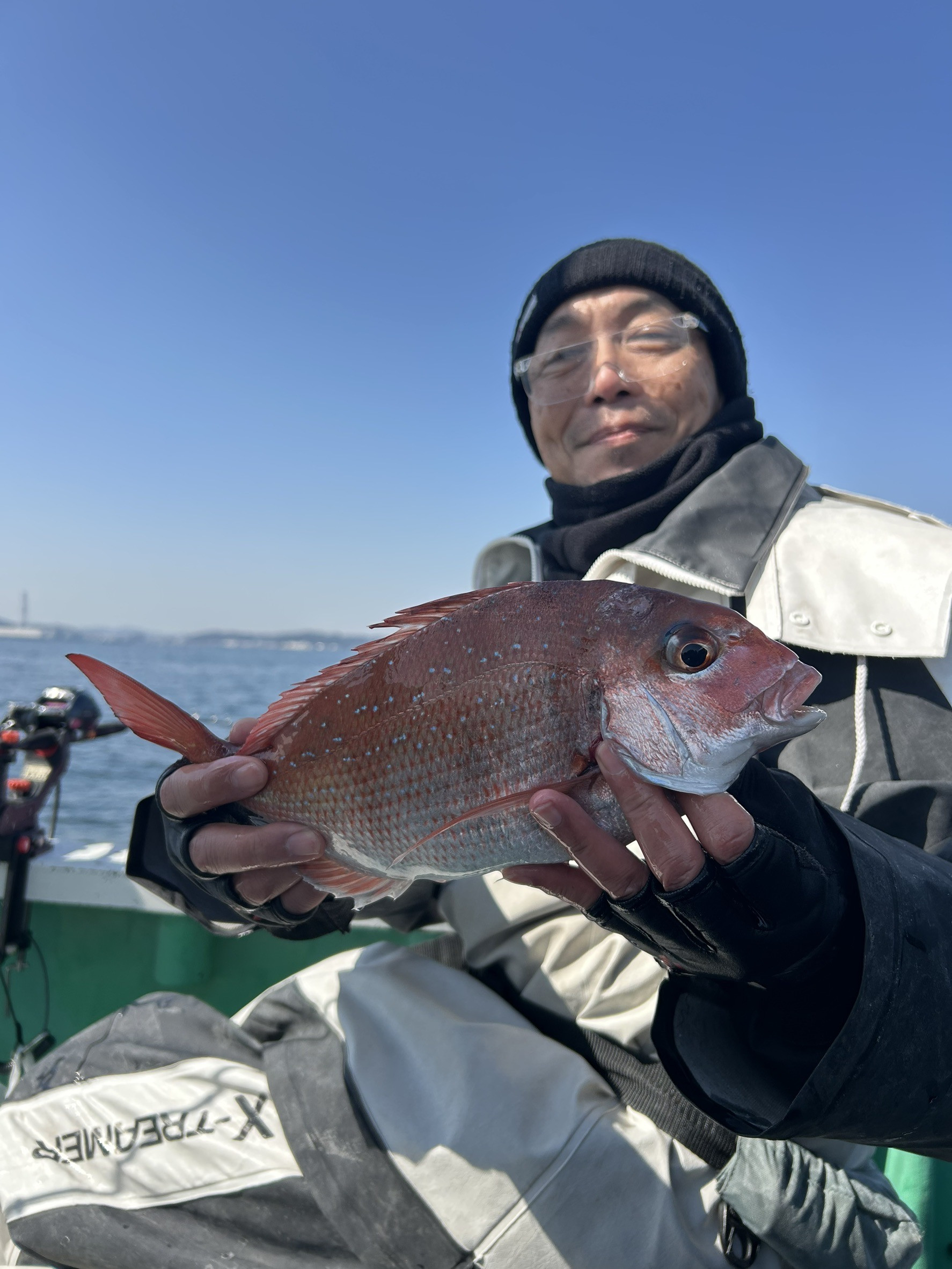 真鯛 ポツポツ‼️