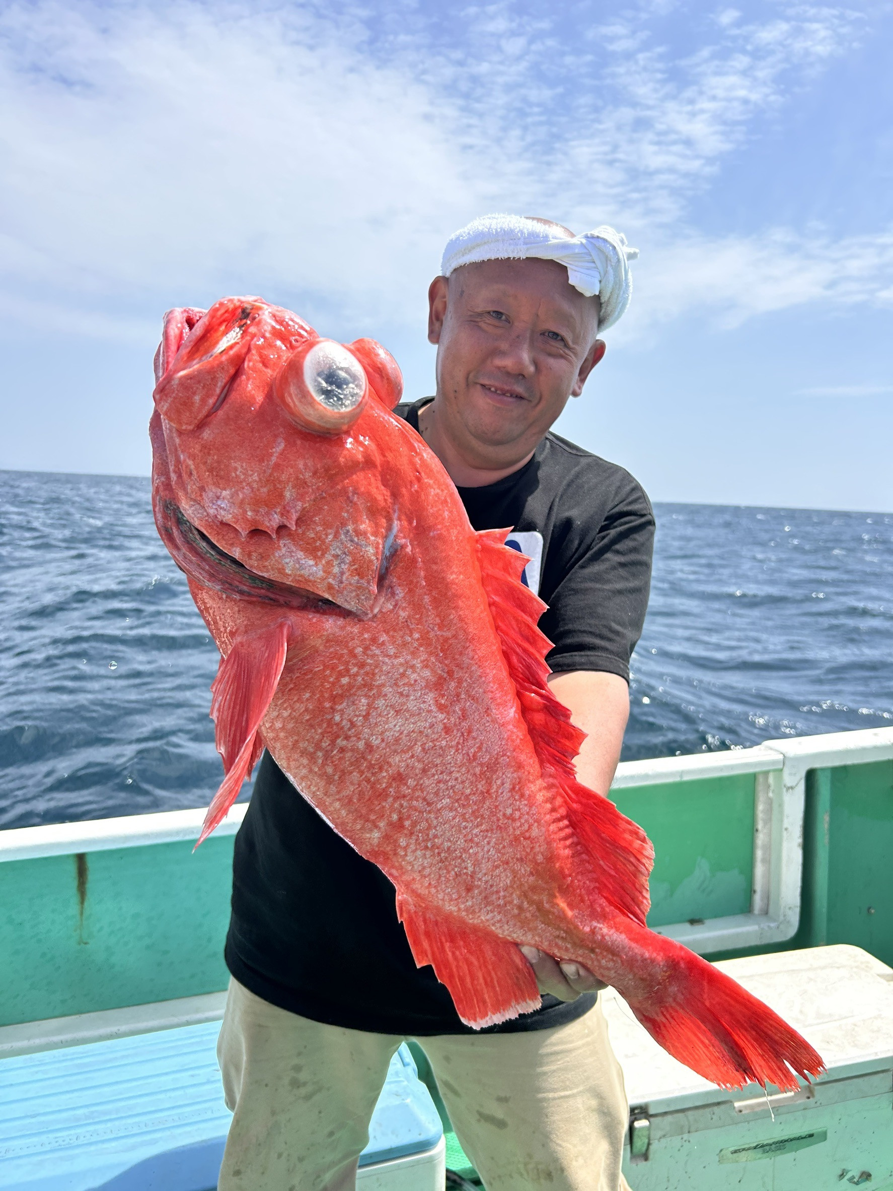 ベニアコウ 良型浮上㊗️
