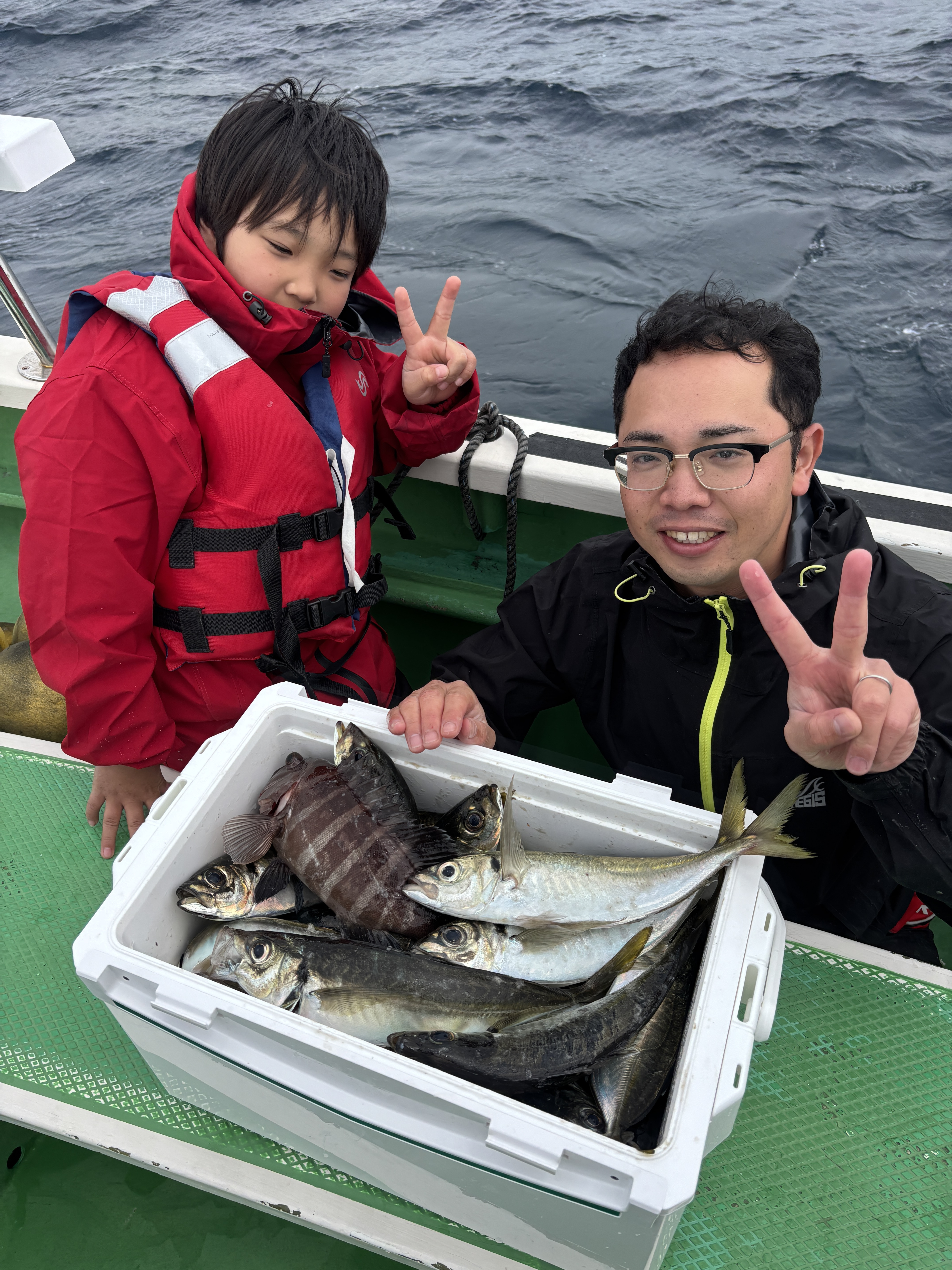 アジ入れ食い‼️