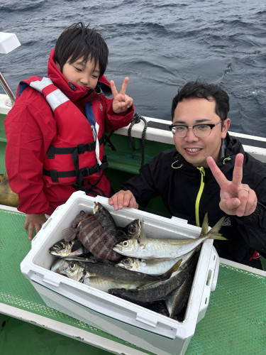 アジ入れ食い‼️