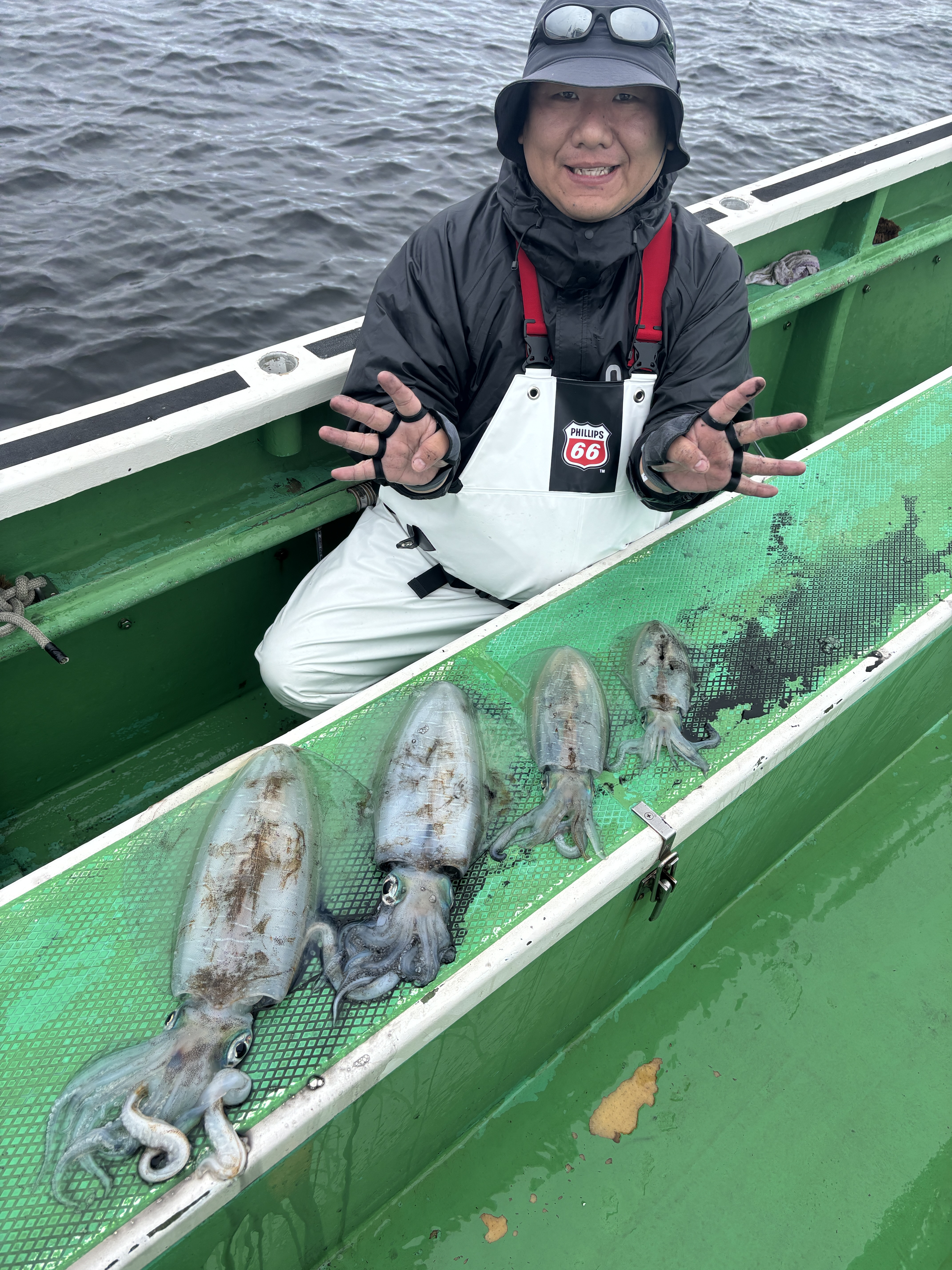 ティップラン トップ4杯‼️最大1.8kg