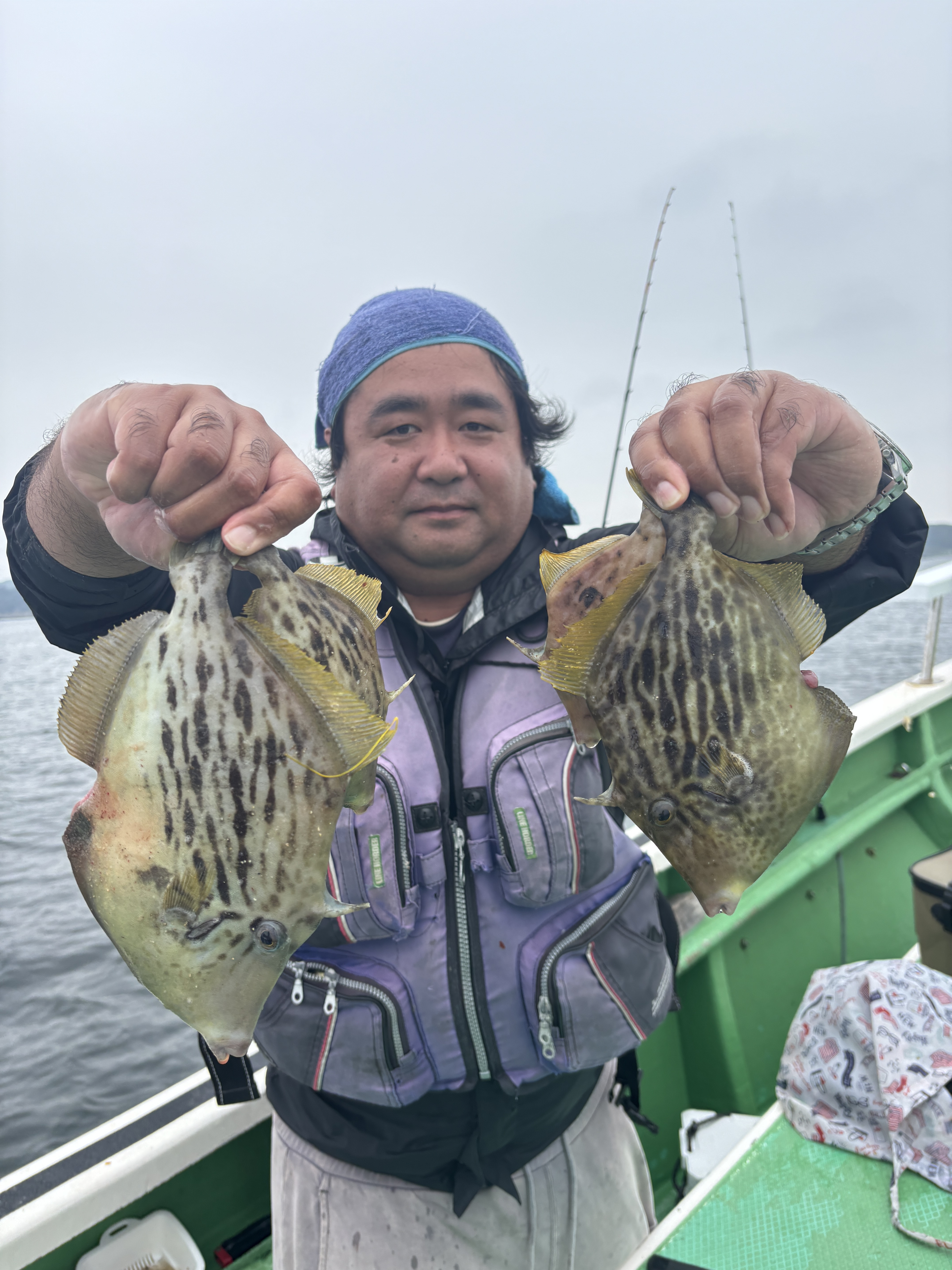 カワハギ トップ4枚‼️